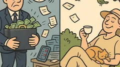 Dowcip: bogacz ma pieniądze, a czas?