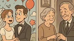 Dowcip: Pierwsze małżeństwo? Wyobraźnia wygrywa z rozumem