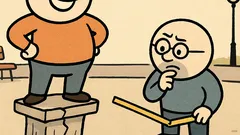 Dowcip: Głupiec pewny siebie, mądry wątpi