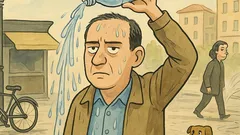 Dowcip: Stojković polewa sobie głowę wodą...