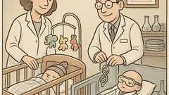 Dowcip: Para biologów ma bliźniaki jednojajowe