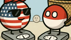 Dowcip: Amerykanka jest trochę cięższa od…