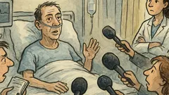 Dowcip: On nie odmawia dziennikarzom, ledwo dyszy…